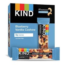 KIND Blueberry Vanilla  Cashew 8.4 Oz Pack Of 6