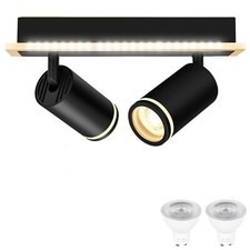 LED Deckenleuchte warmweiß Deckenlampe Spotleuchte Deckenstrahler 2 flammig