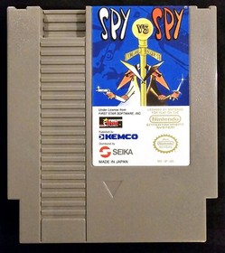 SPY vs SPY (1988) Nintendo NES completo CIB - pulito/testato