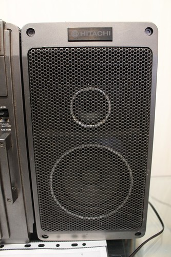 HITACHI TRK-9140E GHETTOBLASTER BOOMBOX + BLUETOOTH *TUNER UND CASSETTE DEFEKT* - Bild 10 von 17