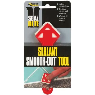 EVERBUILD Silicone Sealant Finishing Tool for Sinks Baths Showers Worktops