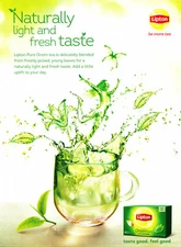 LIPTON TEA AD #1 RARE 2015 OUT OF PRINT 