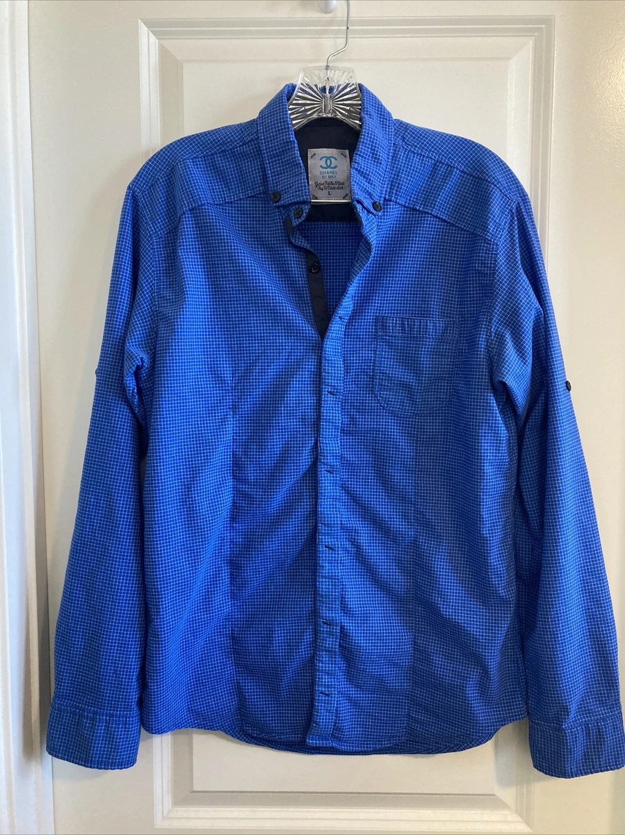 Chanel cotton discount canvas blouse