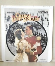 Near Mint -- The Charge of the Light Brigade - CED Videodisc Selectavision