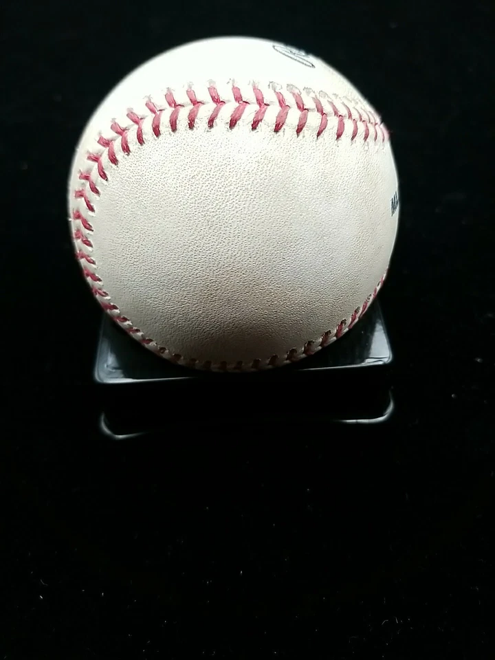 Dodgers Angels Game Used Ball Pena to 3 Batters Kemp Grandal Taylor Mlb Coa  - Image 3 of 4