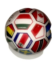 Sports World Flags World Cup Soccer Ball - World Flags Design Size 5