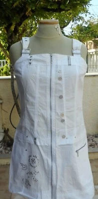 robe salopette la mode est a vous LMV taille 38 mod. * tésia * TBE (lavée) - Photo 1/2