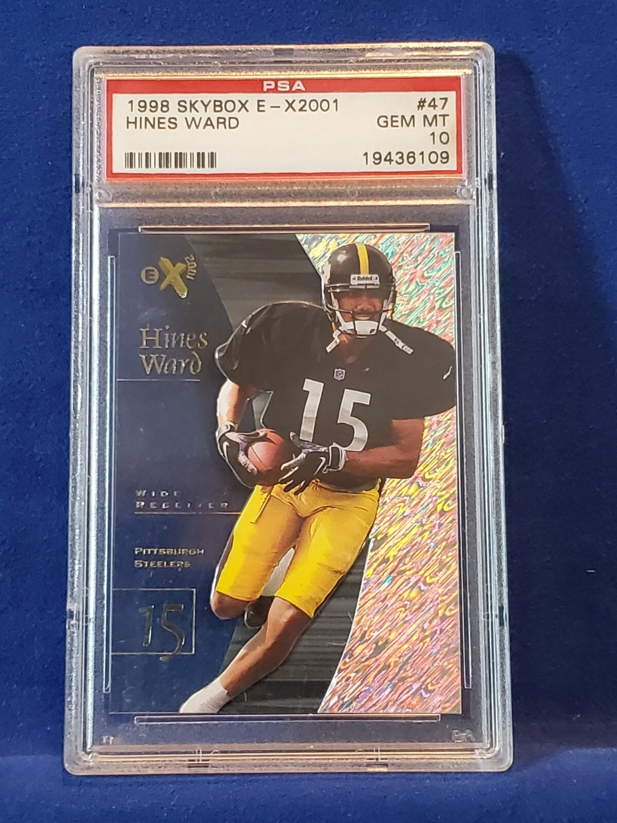 Hines Ward Skybox E-X2001 #47 Base