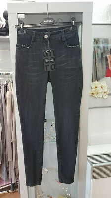 Ancora Jeans Modell Shirin schwarz  Gr.(0) 34/36 (228)