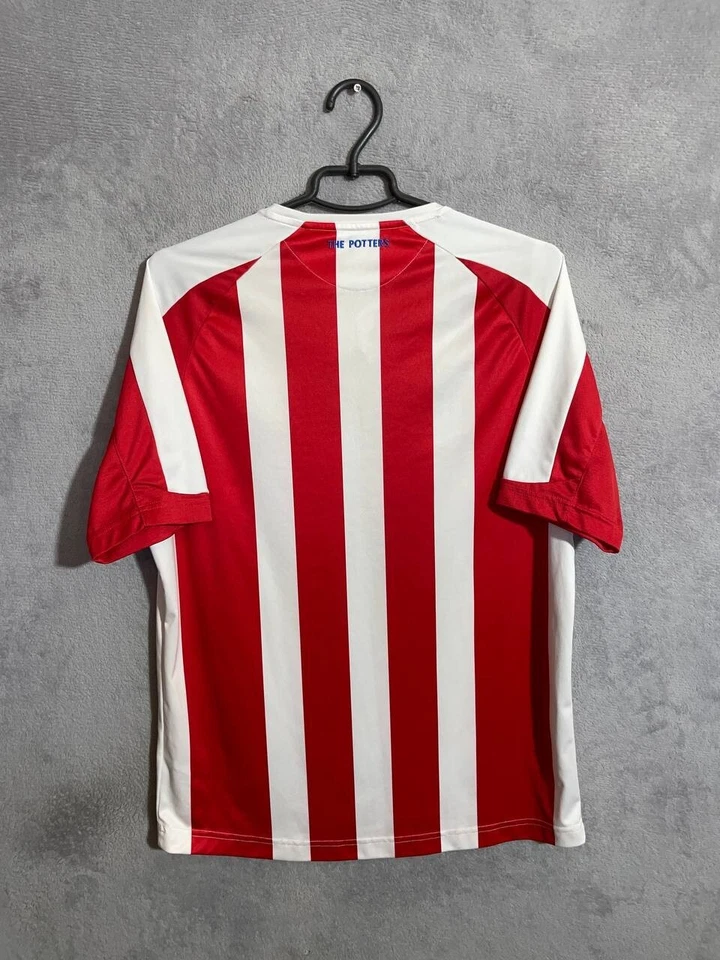 Camiseta de fútbol local Stoke City 2014-2015 camiseta de guerrero para hombre talla M Foto 2 de 4