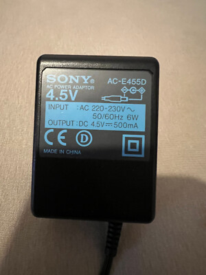 Netzteil Adapter original Sony AC-E455D 4,5V