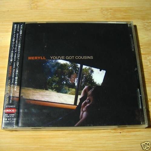 Meryll - You've Got Cousins JAPAN CD+2 Bonus Tracks NEW (Indie