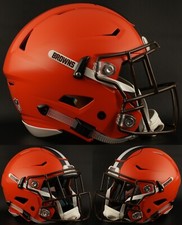 CLEVELAND BROWNS NFL Riddell SPEEDFLEX Authentic Gameday Football Helmet