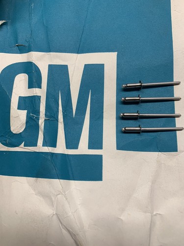 GM Restoration Stainless Steel TAG Rivets 1965-80 C-10 442 GTO Blazer ...
