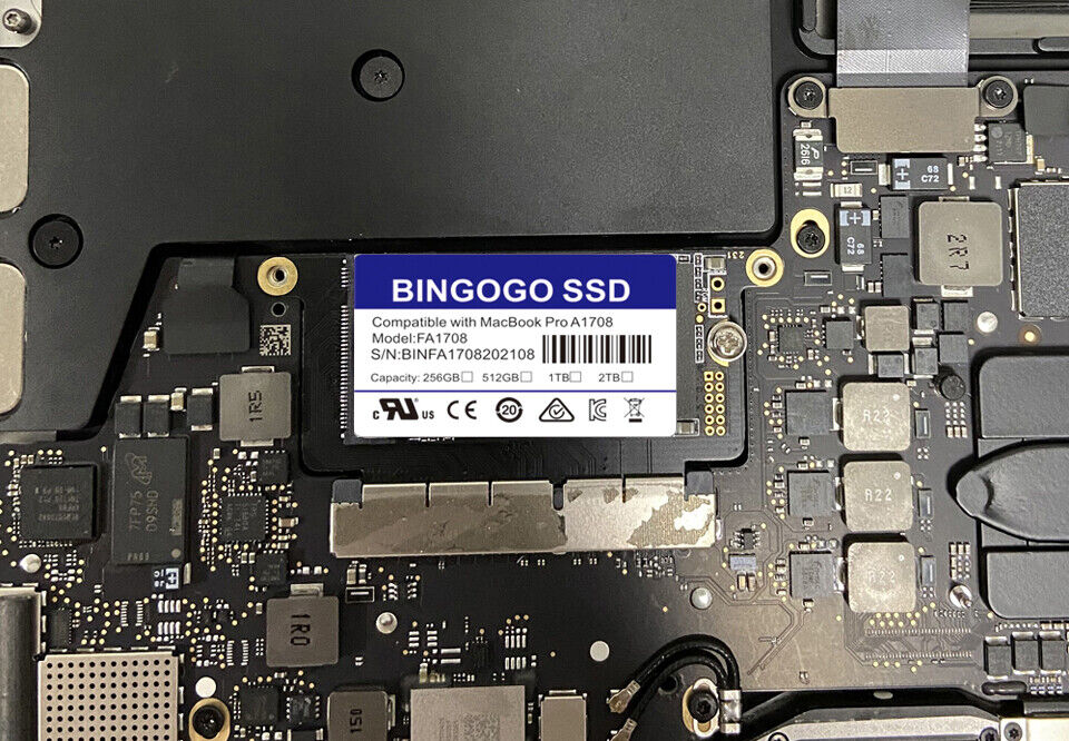 NEW 1TB SSD For MacBook Pro 13” A1708 Non-Touch Bar Models NEW 1TB SSD For MacBook Pro 13” A1708 Non-Touch Bar Models