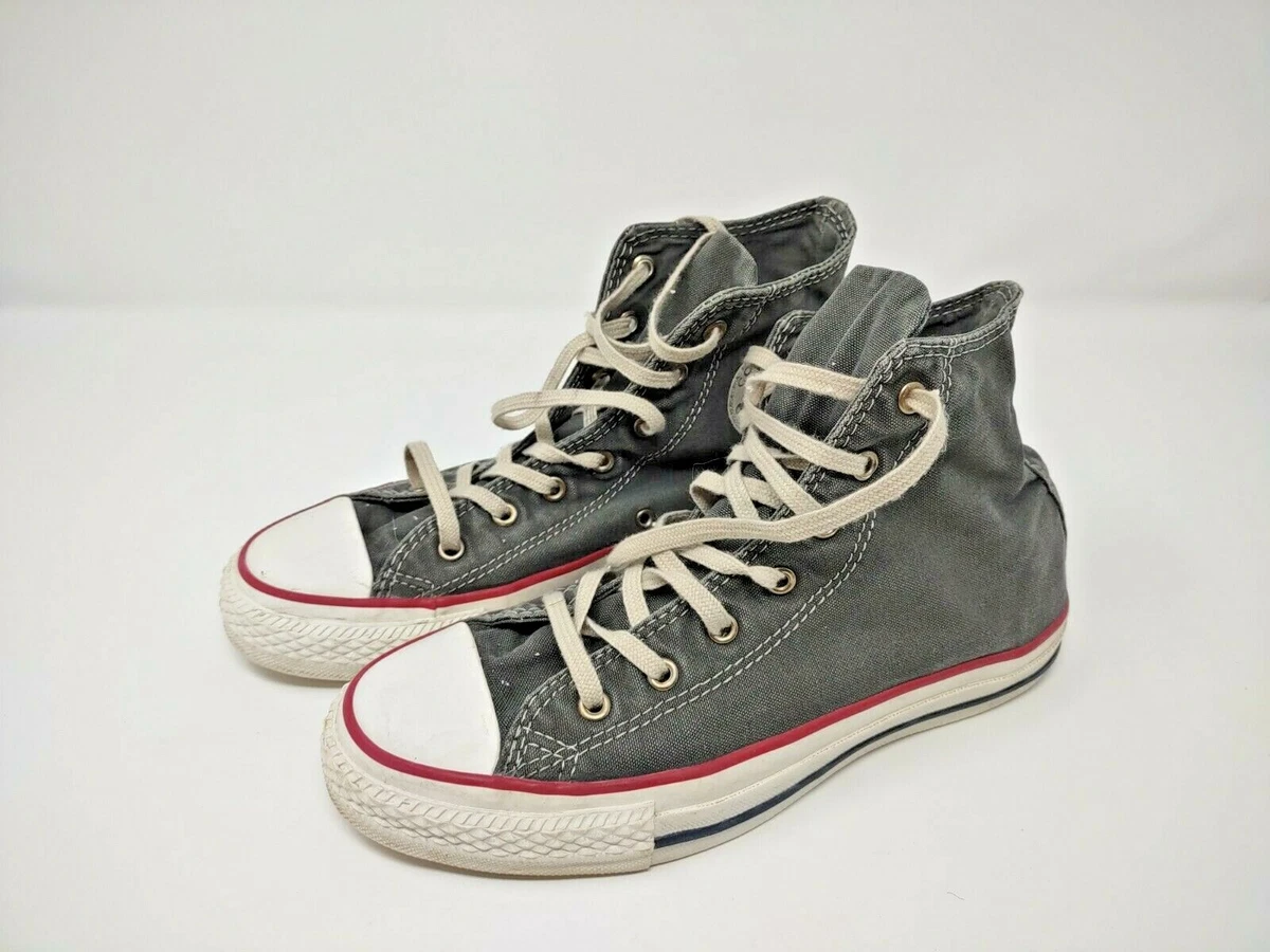 Jeg er stolt Ritual smække Converse All Star Chuck Taylor Slim Hi Top Gray Shoes Men&#039;s 3.5  Women&#039;s 5.5 | eBay