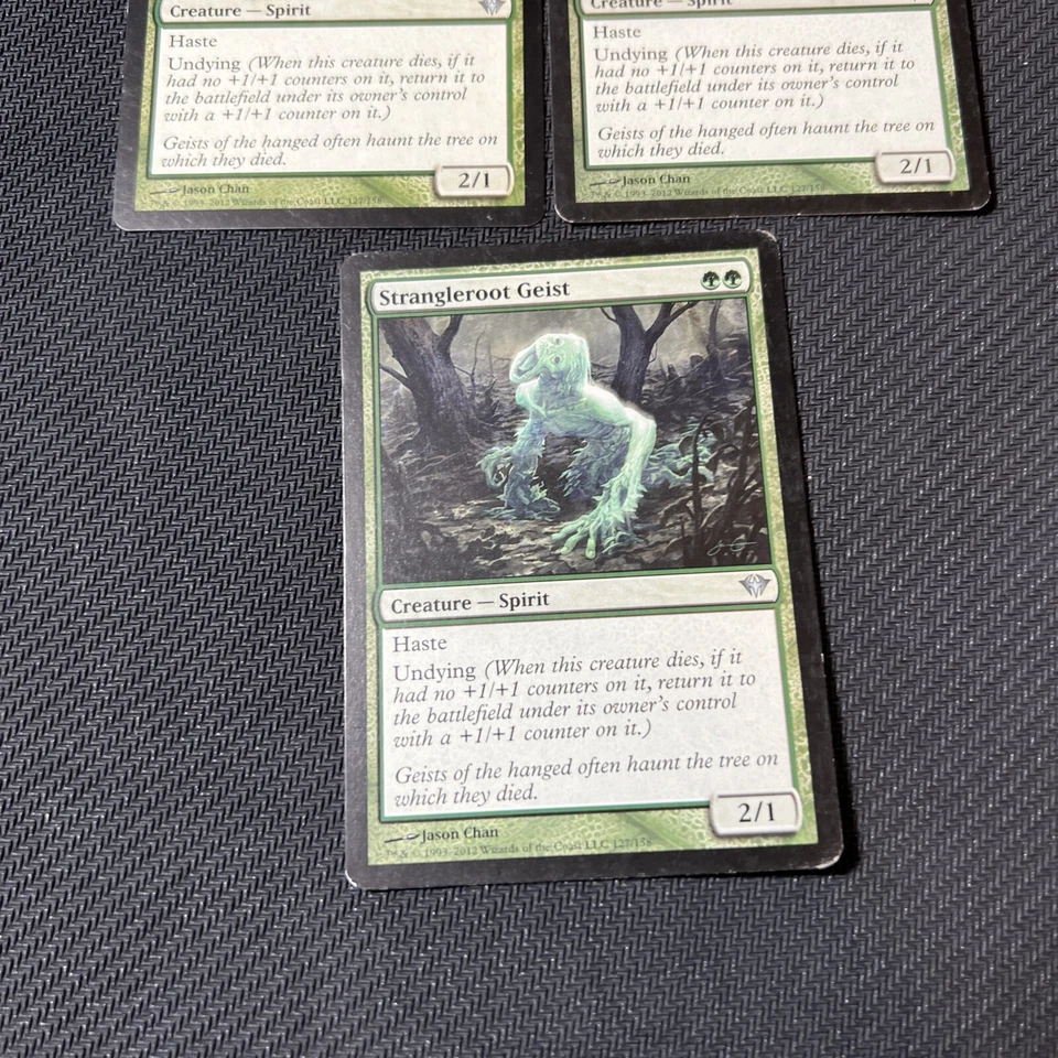 Strangleroot Geist Magic The Gathering Mtg Dark Ascension Card 3 - Image 3 of 4