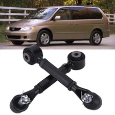 For Honda Acura TSX 04-08 Adjustable Upper Control Arm Driver Passenger Pair