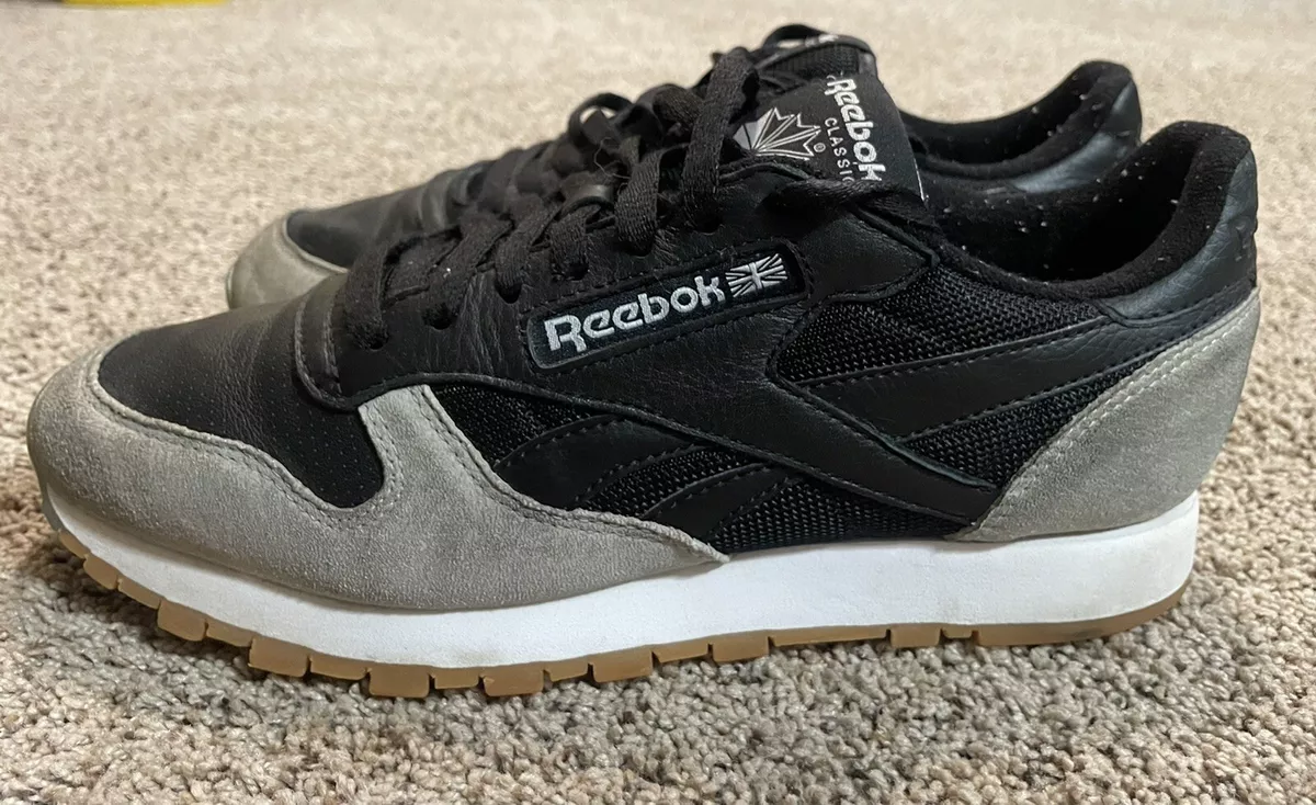 pasajero mosaico descanso VERY RARE* Reebok Classic Leather Kendrick Lamar Perfect Split Black Size  8.5 | eBay