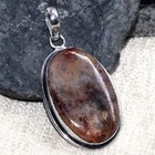 Mexican Laguna Lace 925 Silver Plated Pendant 2.2" Modern Gifts AU z306