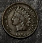 1908 S Indian Cent Fine  Lot 3223