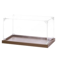 Acrylic Display Case, 12''x6''x6'' Clear Display Box Assemble Dustproof