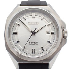 Citizen Series8 NB6010-81A Automatic Men's Watch Silver Dial 10ATM From Japan