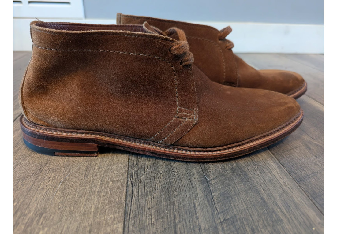 Alden 1493 Snuff Suede Chukka