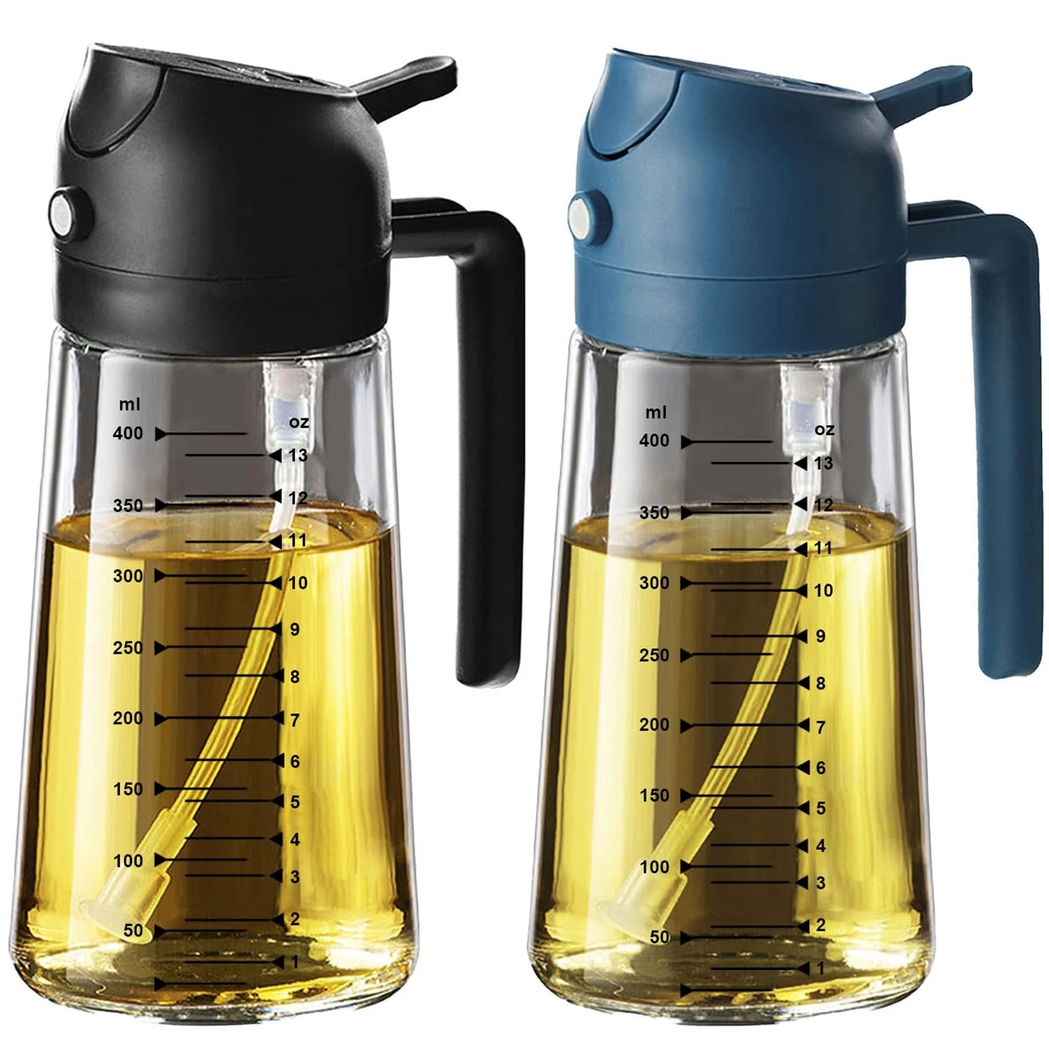 16oz Glass Olive Oil Sprayer & Dispenser for Cooking, Air Fryer, BBQ, Salad
Opens in a new window or