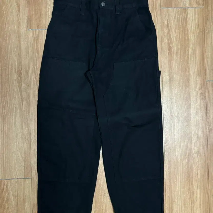 [L] Stussy Black Work Pants Size 32 Comfortable & Stylish thumbnail 4