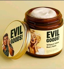 ¡MERCANCÍAS MALVADAS! Crema facial nutritiva orgánica de sebo de res batida y miel de Manuka