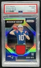 2024 Panini Prizm Drake Maye Gear RC Jersey #RG-DME Patriots PSA 9 Rookie