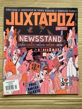 JUXTAPOZ #178 Grotesk, Times Square, Shepard Fairey