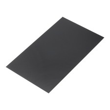 Black ABS Plastic Sheet 10 x 6 x 0.04 Inch for DIY Crafts Pack of 1 Pcs