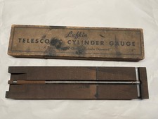 Antique 1930s Lufkin Telescopic Cylinder Gauge W/ Box Made in USA Pat. 1,860,640