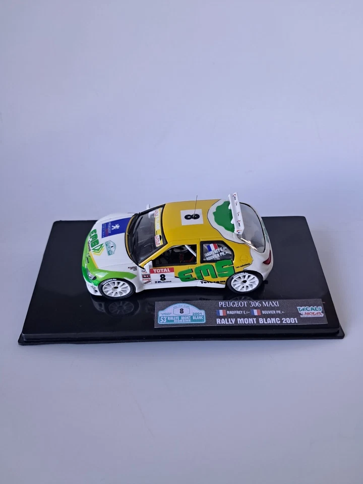 1:43 PEUGEOT 306 MAXI MAUFFREY RALLY MONT BLANC 2001 - Immagine 2 di 4