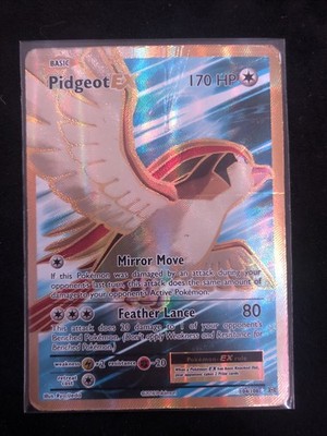 2016 Pokemon XY Evolutions Pidgeot EX Full Art 104