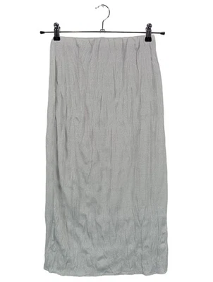 ZARA Jupe longue Dames Jupe T EU 38 gris clair style décontracté - Photo 1/4