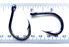 50 GT 7262 High Carbon Cutting Point Gorilla Big Game Live Bait Hooks size 8/0