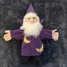 Wizard Folktails Folkmanis, Inc. Folk Puppets Hand Puppet Plush Magician 22"