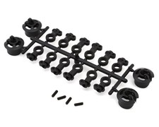 Tekno TKR6140D Shock Rod End and Spring Perch Set (w/ assorted length rod ends)
