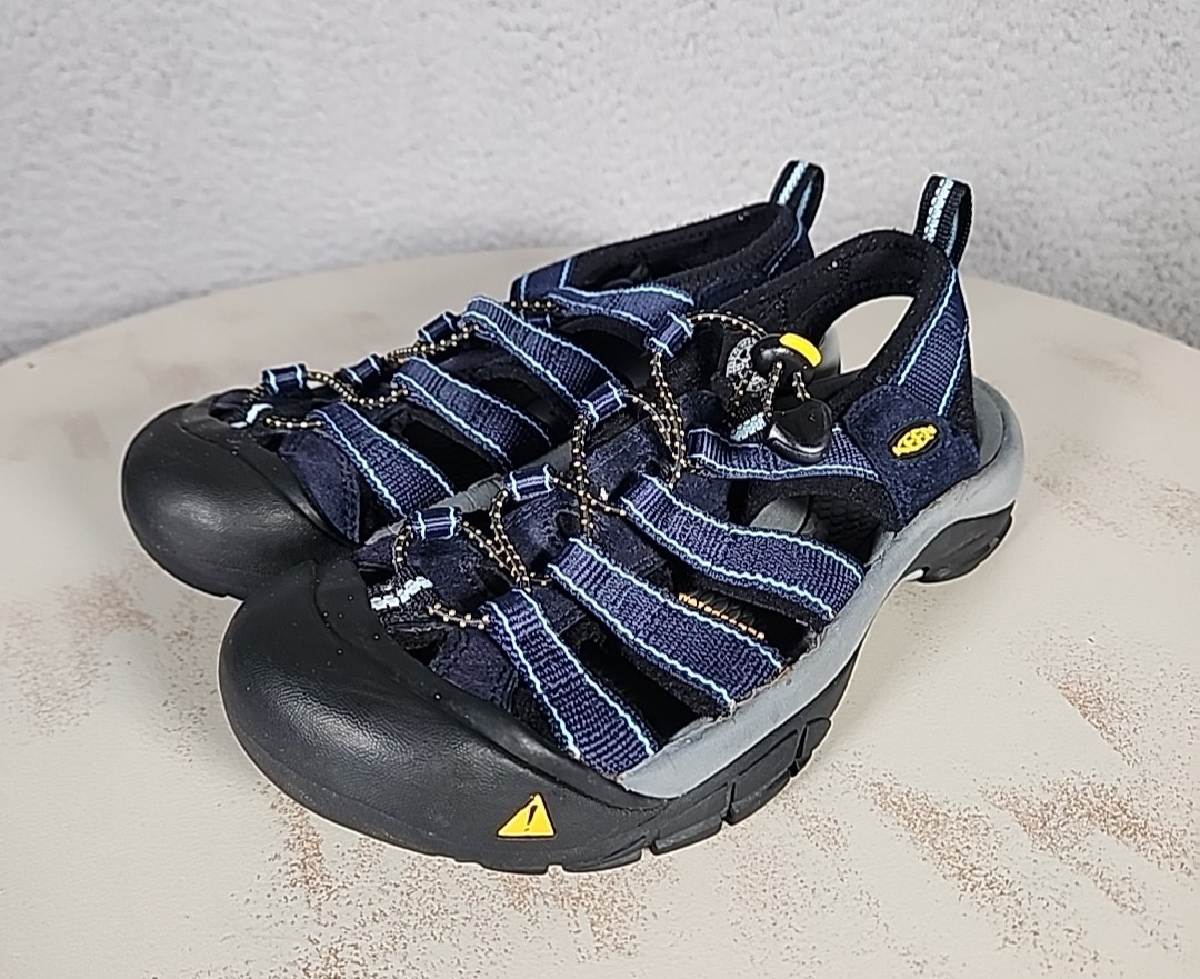 Sandali Keen Whisper ST donna 7 blu scarpe impermeabili da trekking