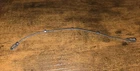 Vtg GI Joe Mauler TOW CABLE rope original 1985 dark gray vehicle accessory part