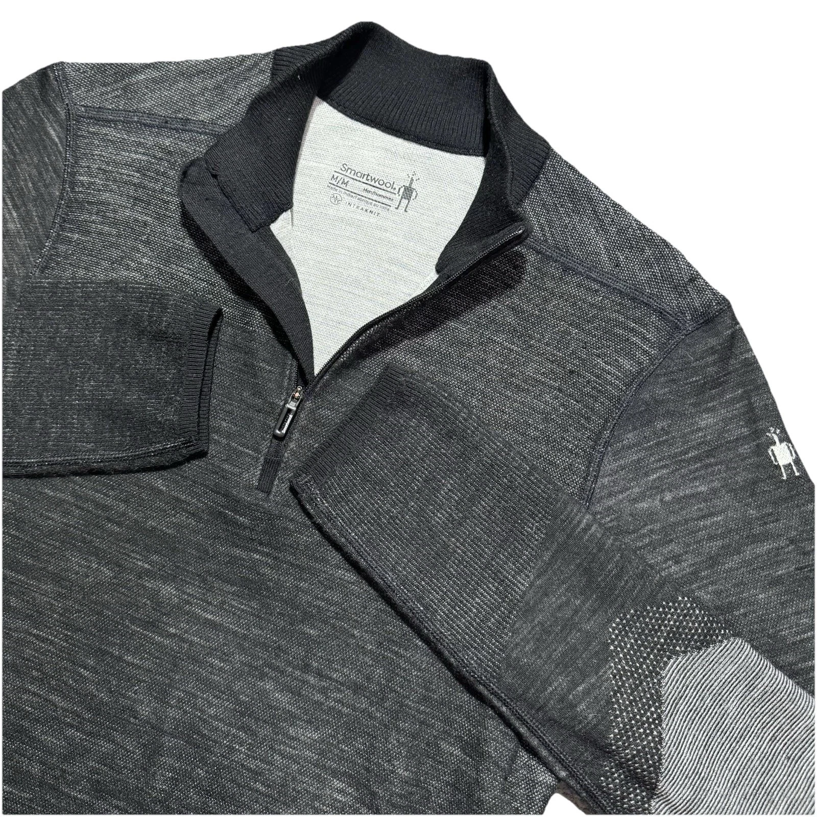 Smartwool Intraknit Merino Sport 250 1/4 Zip Base Layer Men M Gray
Opens in a new window or tab
