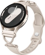 Getino Slim Silicone Bands Compatible with Samsung Galaxy Watch 7 1-Starlight