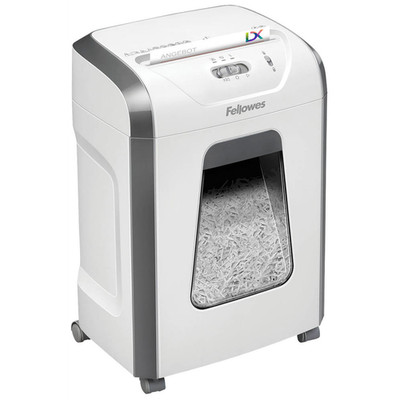 Fellowes 100017466 Powershred 15C Aktenvernichter mit Partikelschnitt P-4, 4 x 4