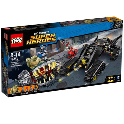 LEGO® 76055 DC SH-Batman Killer Crocs Überfall in der Kanalisation, ab 8 Jahr - Bild 1 von 18
