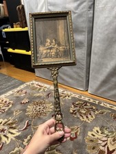 Antique Art Nouveau Hand-Held Picture Frame, ...