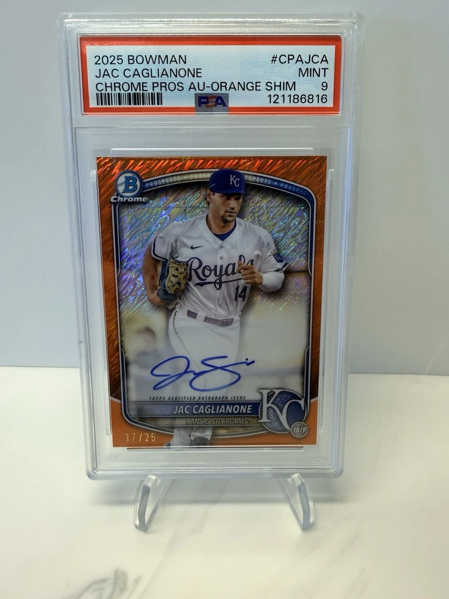 Bowman Chrome Orange Auto for sale | eBay