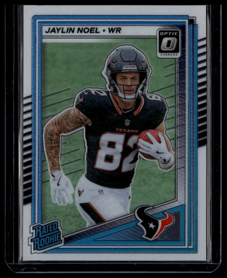 2025 Donruss Optic #241 Jaylin Noel